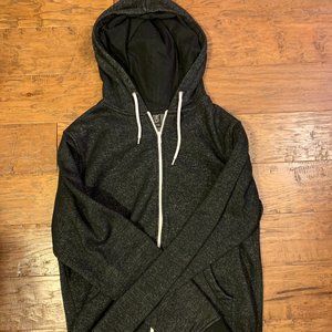 Zine Black Hoodie Zip (M)